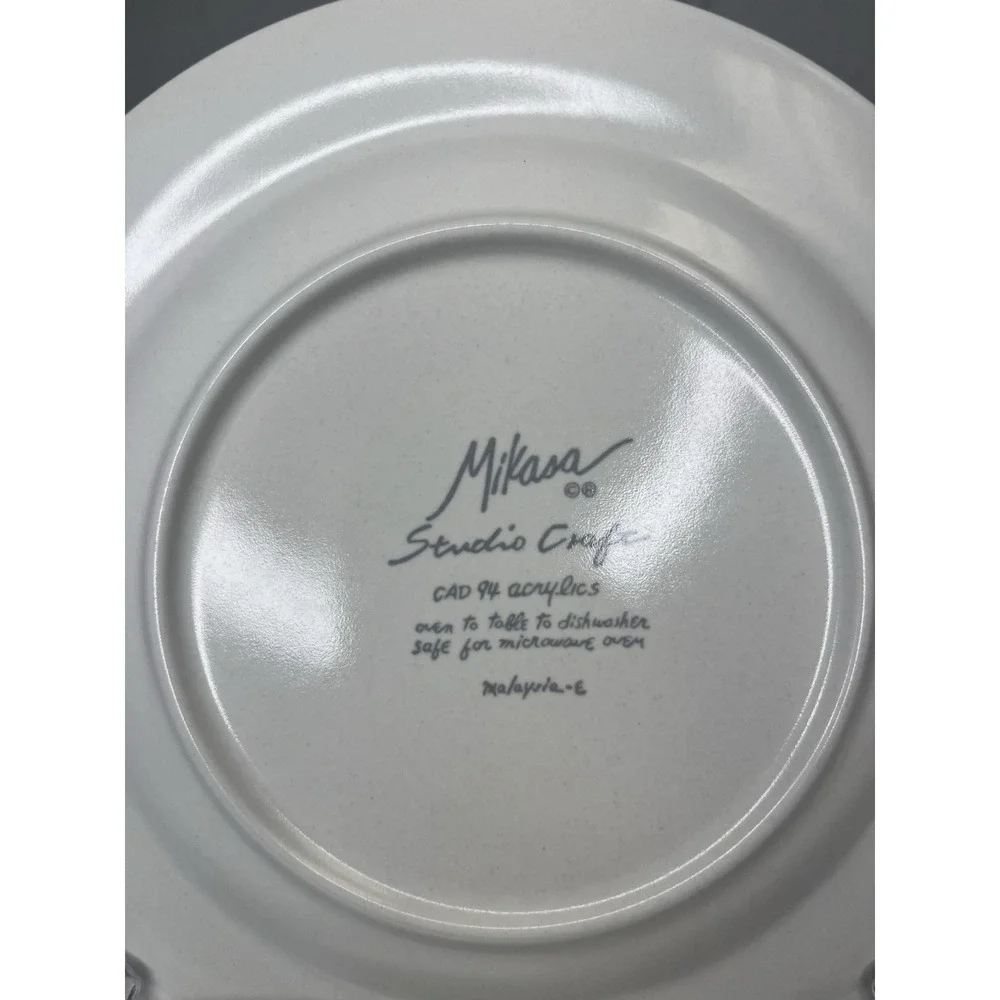 Mikasa Studio Craft CAD 94 Acrylics Salad Plate 8 3/8